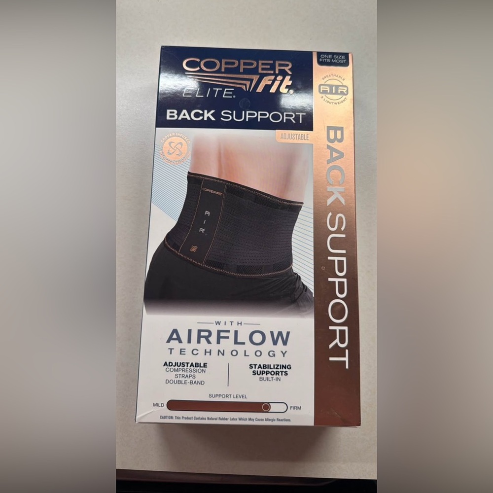Copper Fit Elite Back Support